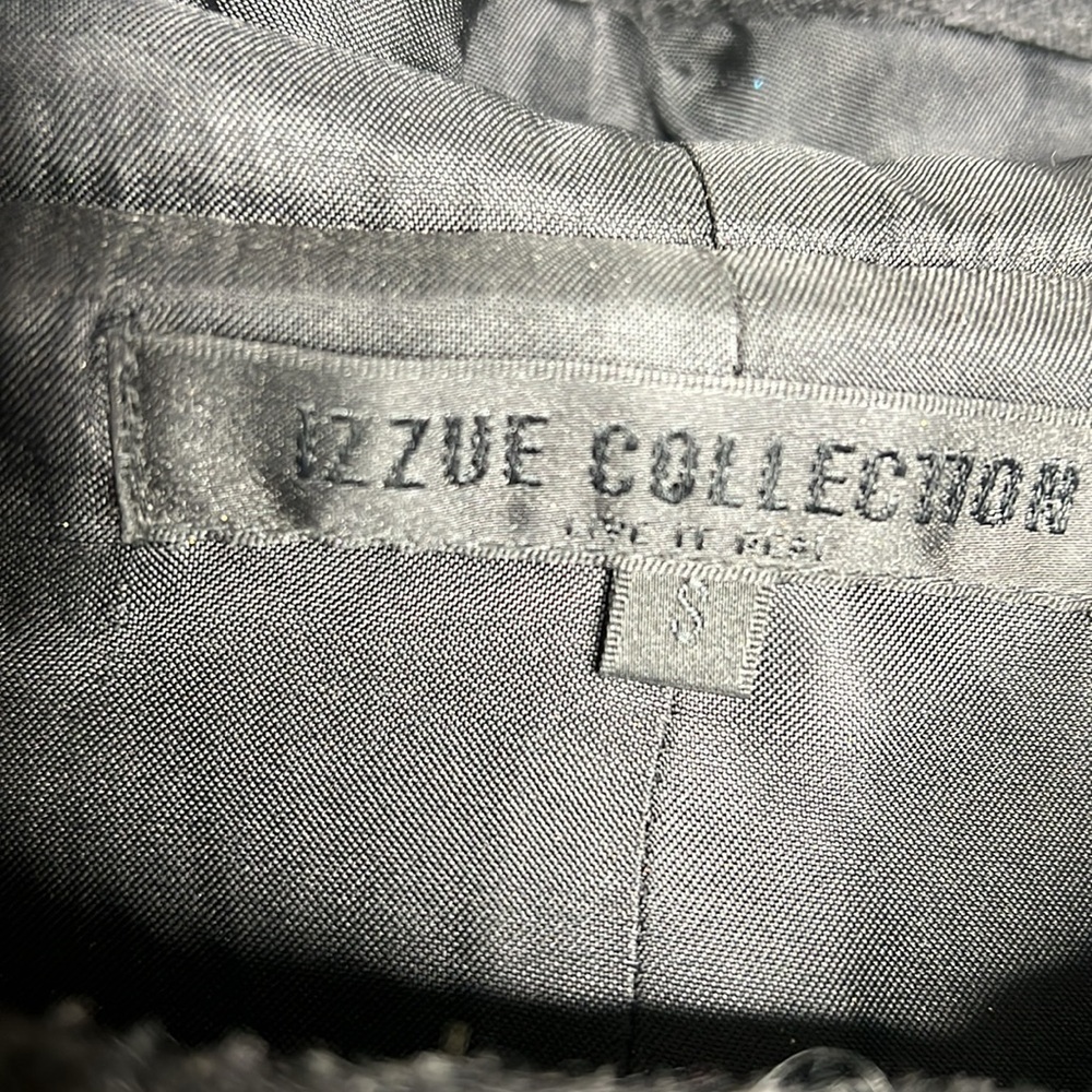 Izzue Collection Sz S Heavy Hooded Lined Hoodie Jacket - Picture 3 of 3